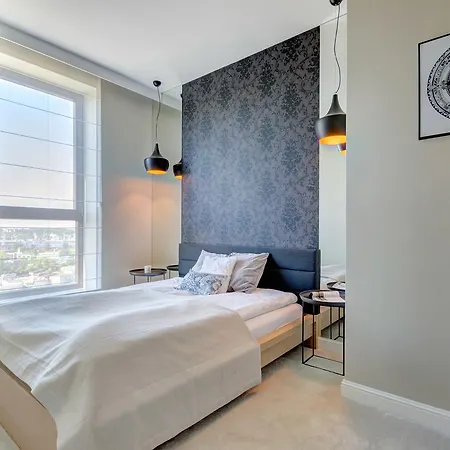 Lägenhet 20th Floor Beautiful Sea Towers Gdynia